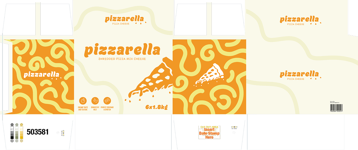 Pizzarella Packaging Design
