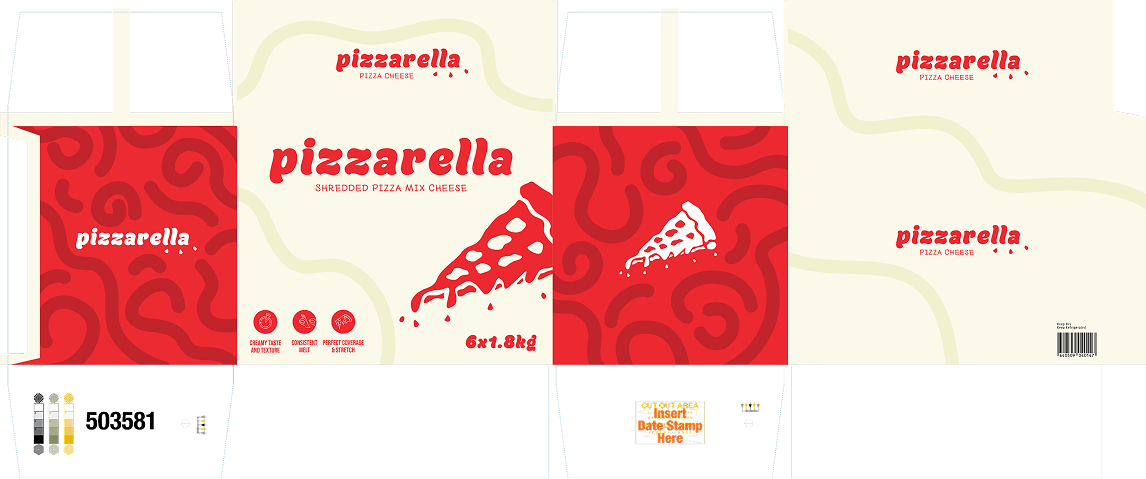 Pizzarella Packaging Design